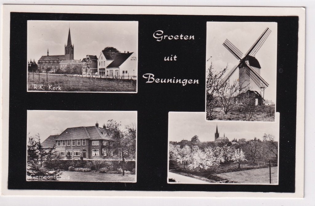Groeten uit Beuningen, Verzenden, Ongelopen, Gelderland