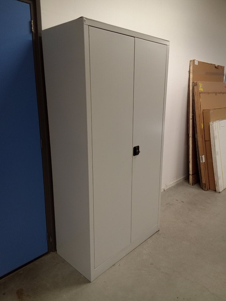 Garage kast, Ophalen, Gebruikt, 100 tot 150 cm, Grijs