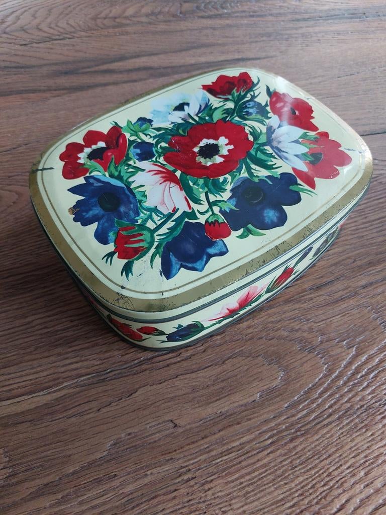 Vintage Verkade blik, Ophalen of Verzenden, Gebruikt, Verkade