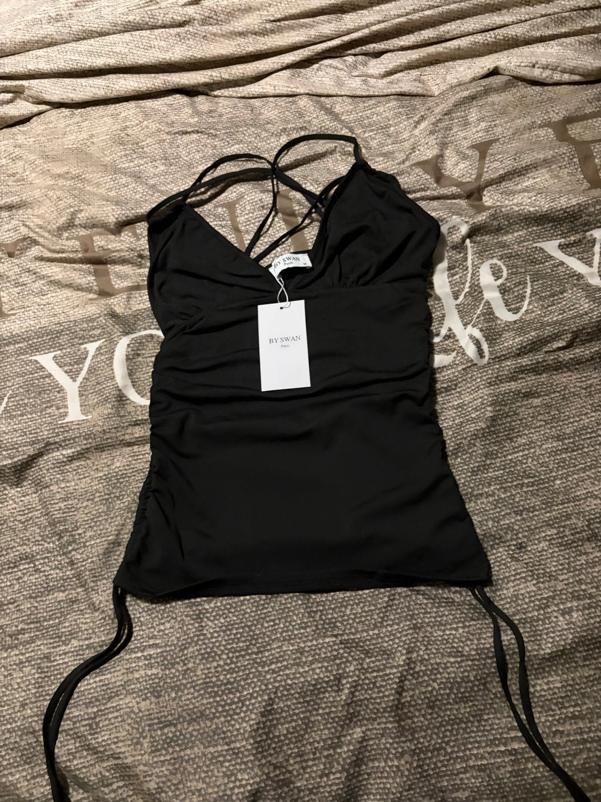By Swan top gloednieuw maat M, Kleding | Dames, Maat 38/40 (M), Zwart, Nieuw, Ophalen of Verzenden
