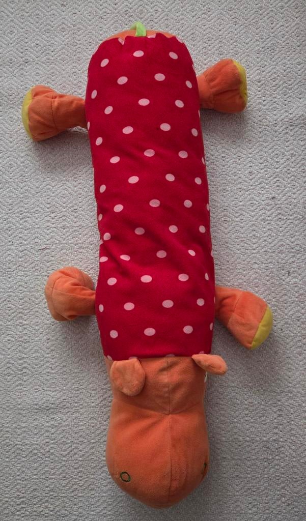 Ikea Barnslig Flodhast Nijlpaard Knuffel Rood Roze Oranje, Kinderen en Baby's, Speelgoed | Knuffels en Pluche, Ophalen of Verzenden