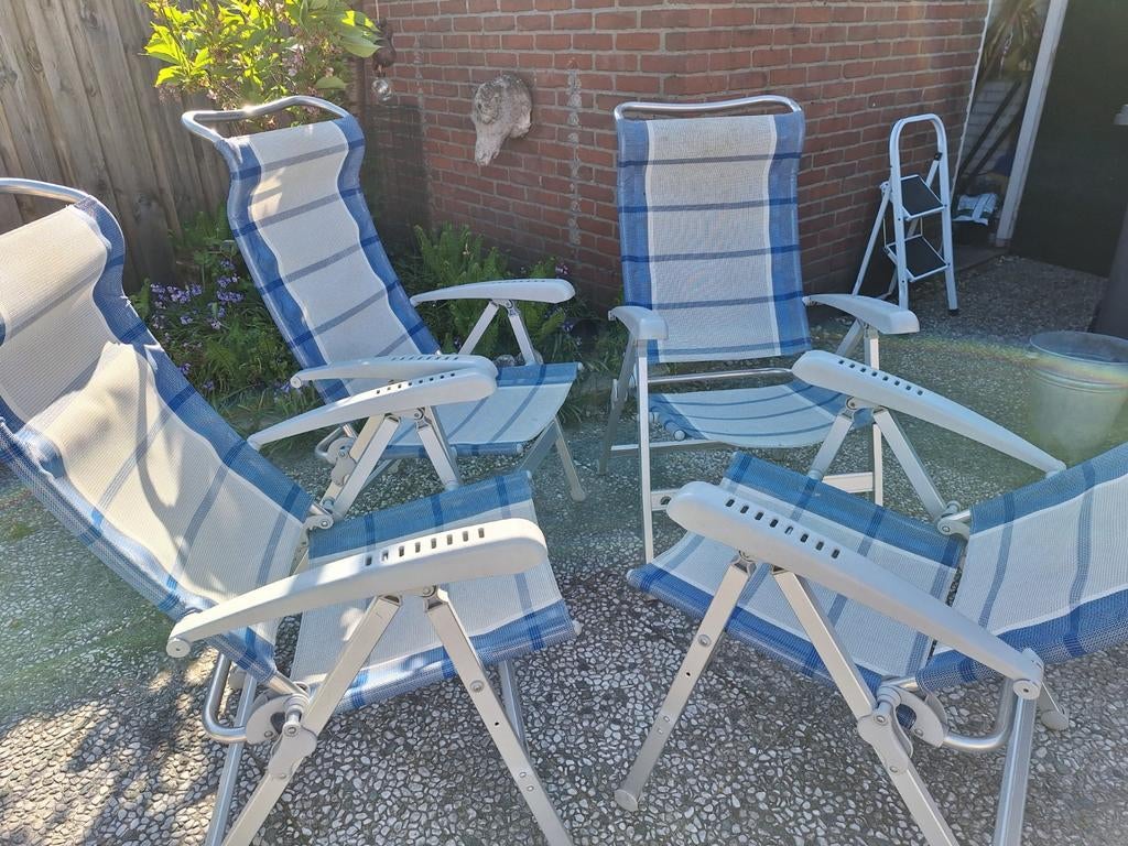 Dukdalf  tuinstoelen, Caravans en Kamperen, Kampeermeubelen, Ophalen of Verzenden, Campingstoel