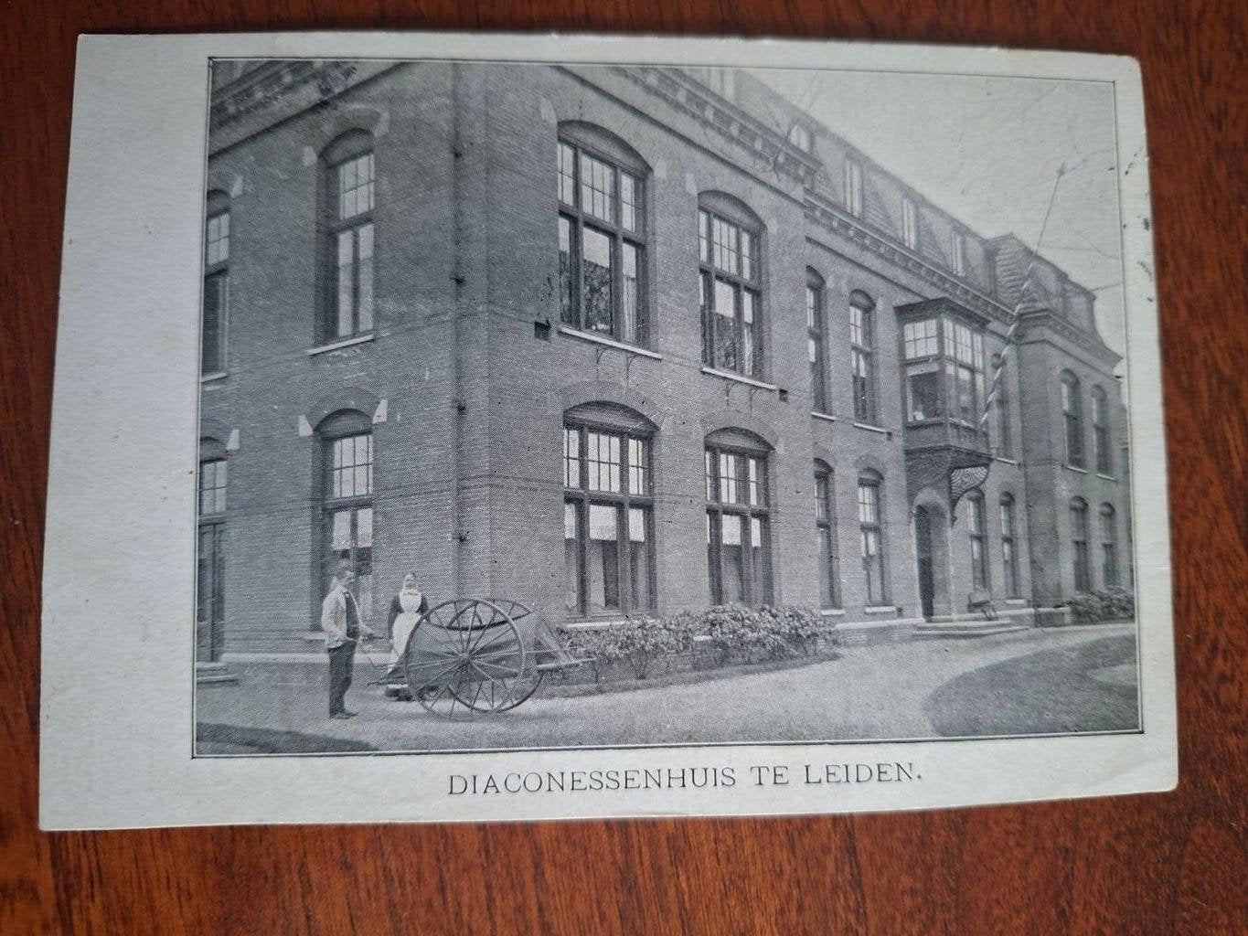 Leiden Diaconessenhuis 1912, Ophalen of Verzenden, Voor 1920, Gelopen, Zuid-Holland