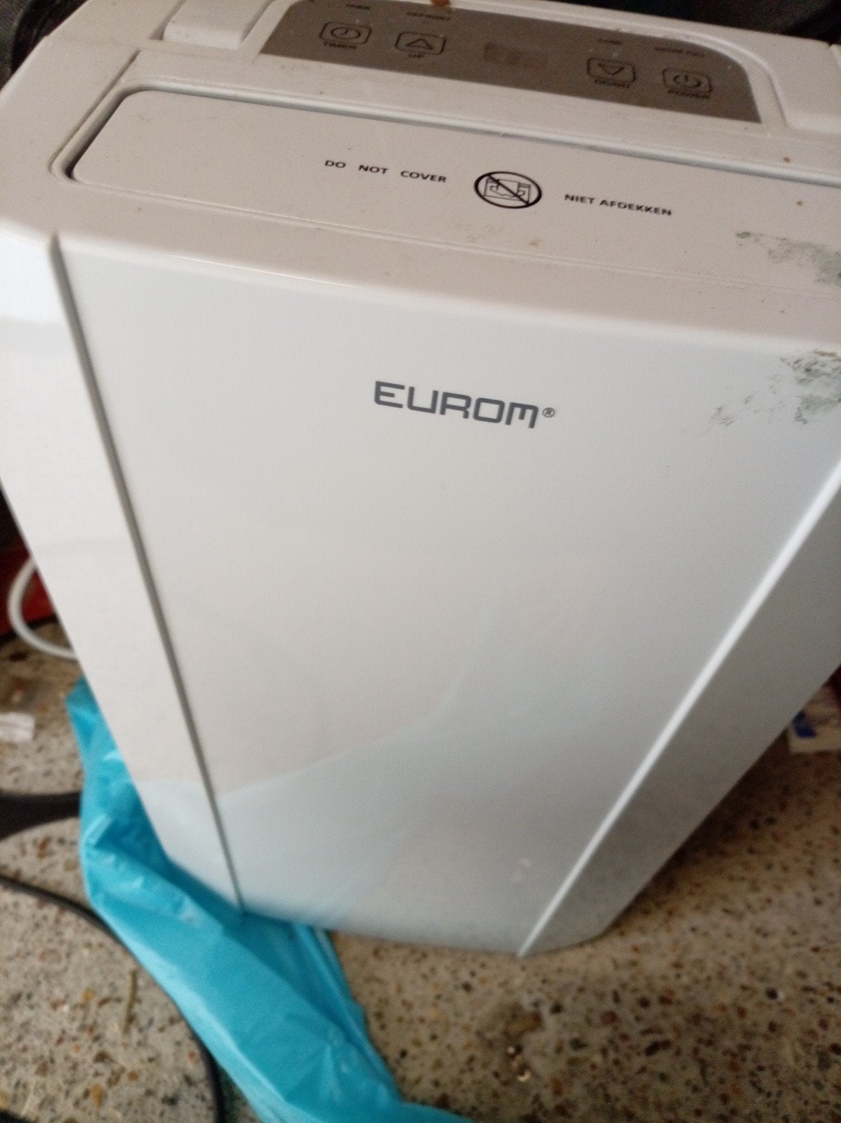 Eurom desset air 10 Luchtontvochtiger, Ophalen of Verzenden, Mobiele airco, Minder dan 60 m³, 3 snelheden of meer