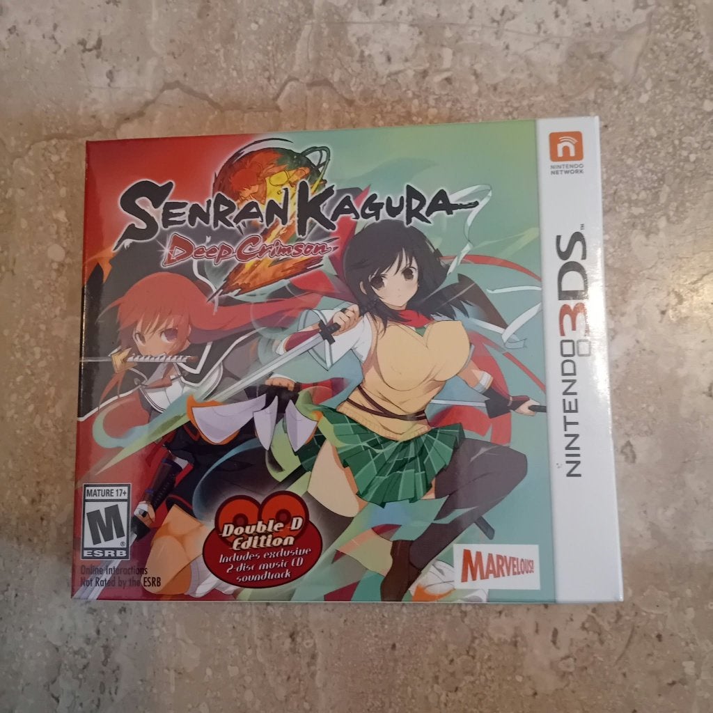 Senran Kagura 2 Deep Crimson voor 3ds, Ophalen, Vanaf 18 jaar, Overige genres, 1 speler