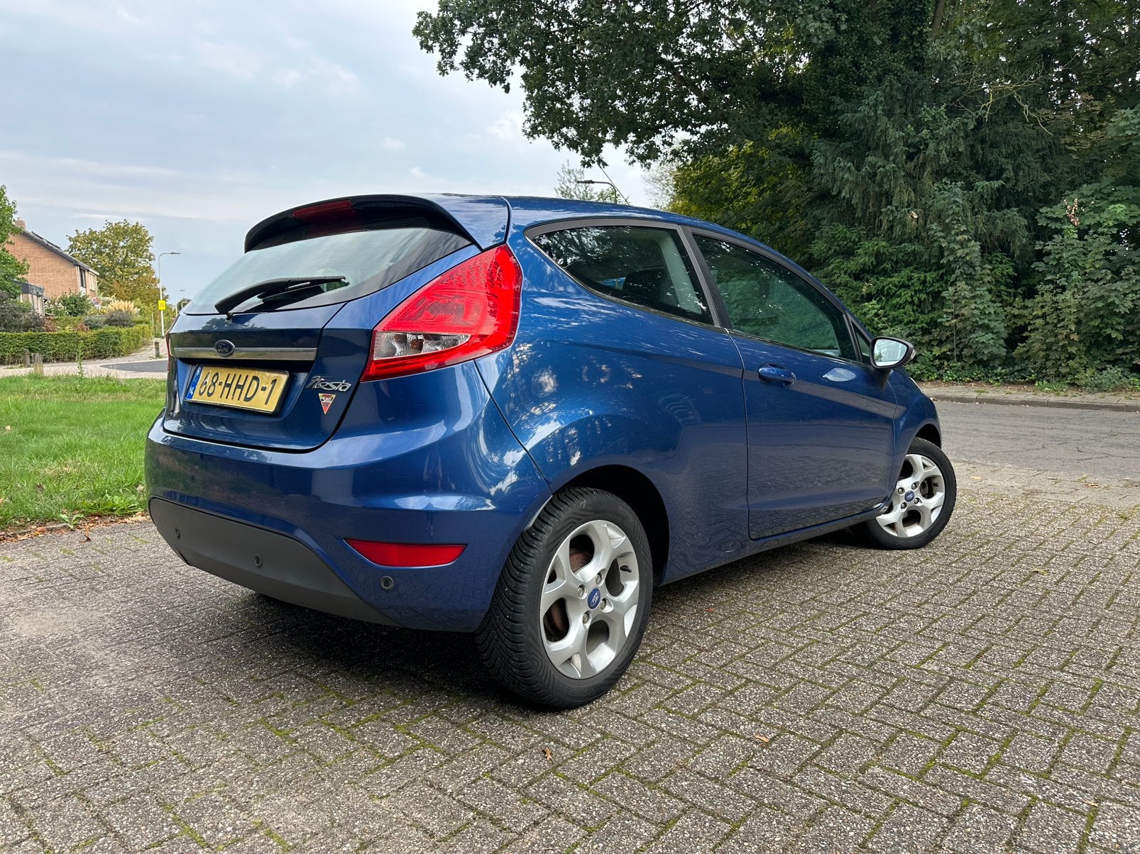 Ford Fiësta 1.25 60KW 3DR 2008 Blauw, Voorwielaandrijving, Stof, 600 kg, 4 cilinders