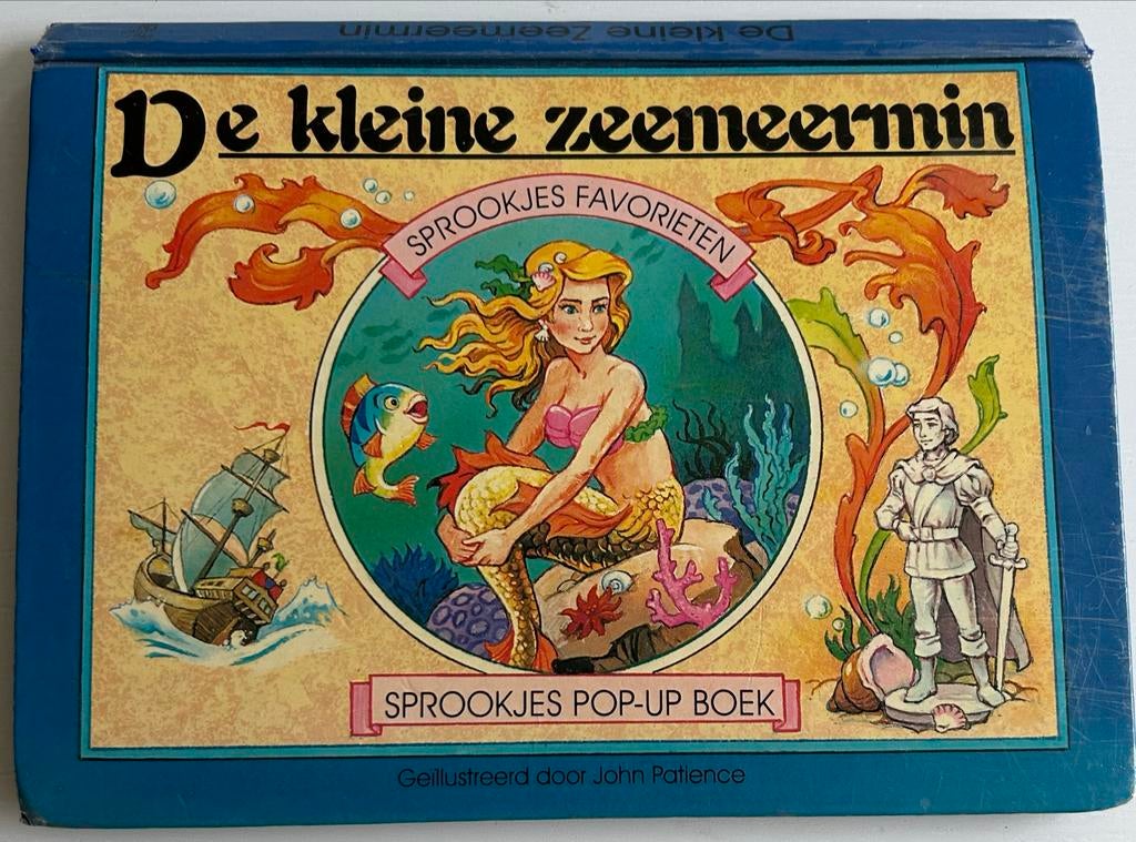 De Kleine Zeemeermin - Sprookjes Pop-Up Boek Vintage boek, Boeken, Ophalen of Verzenden, Gelezen