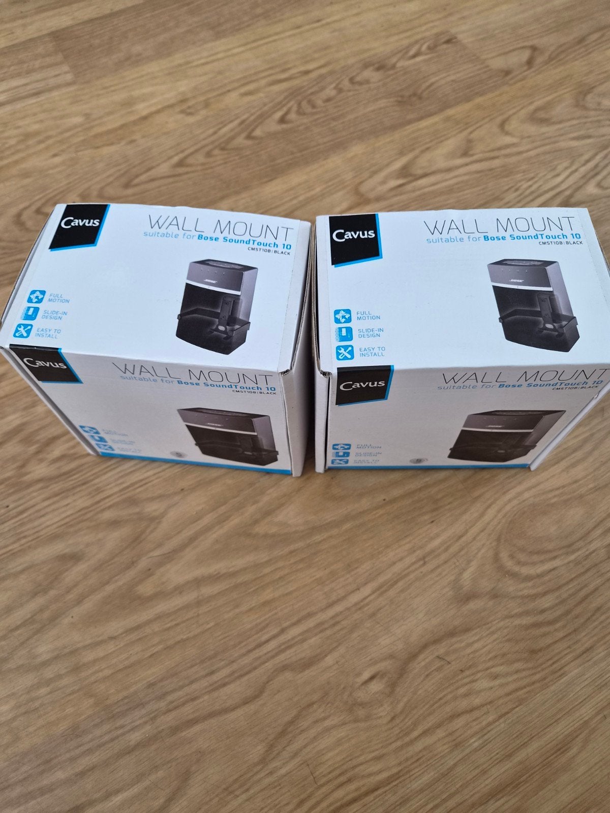 Cavus Muurbeugel voor Bose SoundTouch 10 (2 stuks)
