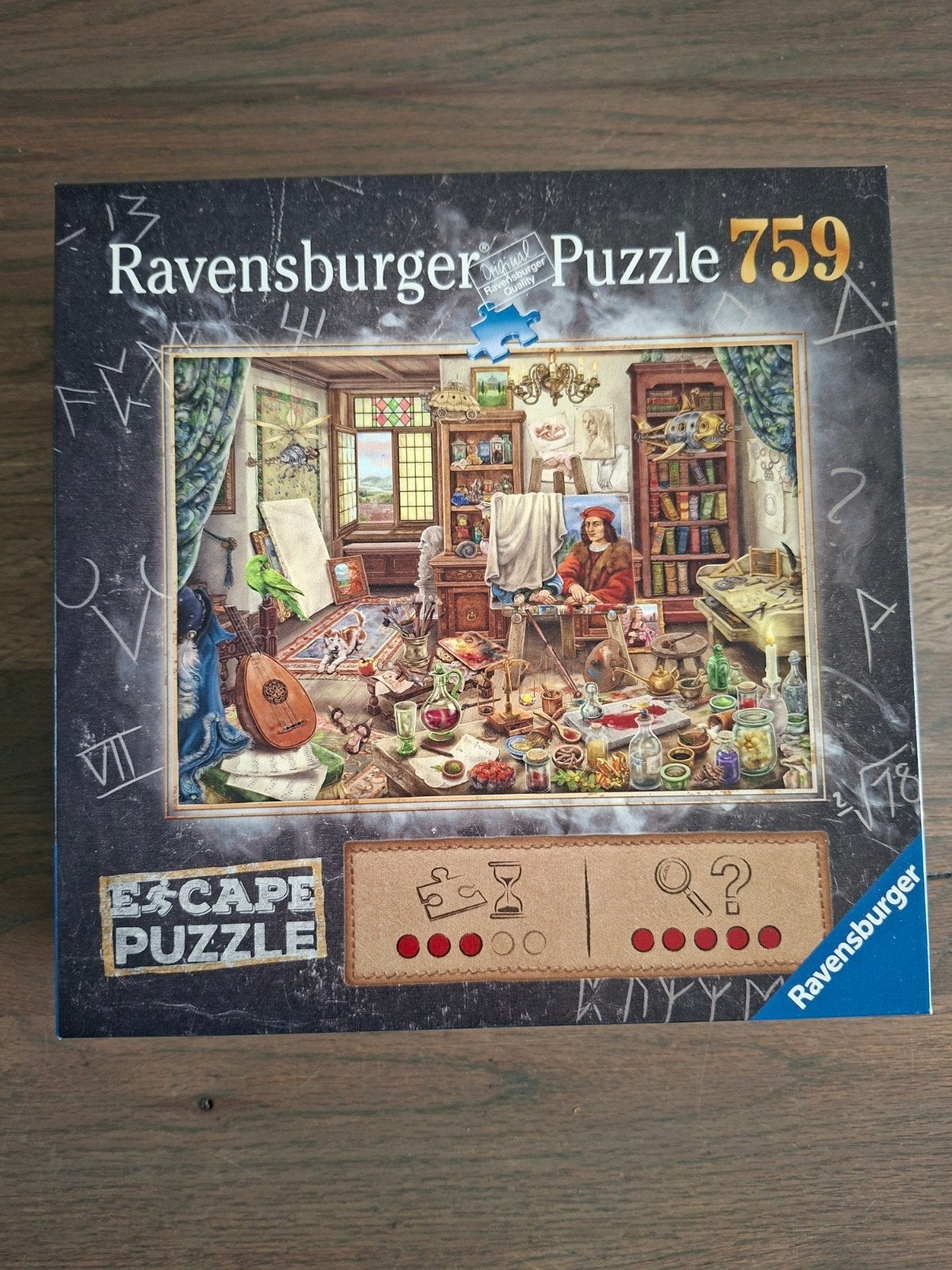 Ravensburger Escape Puzzle 759 stukjes - Zo goed als nieuw, Ophalen of Verzenden, 500 t/m 1500 stukjes, Zo goed als nieuw, Legpuzzel