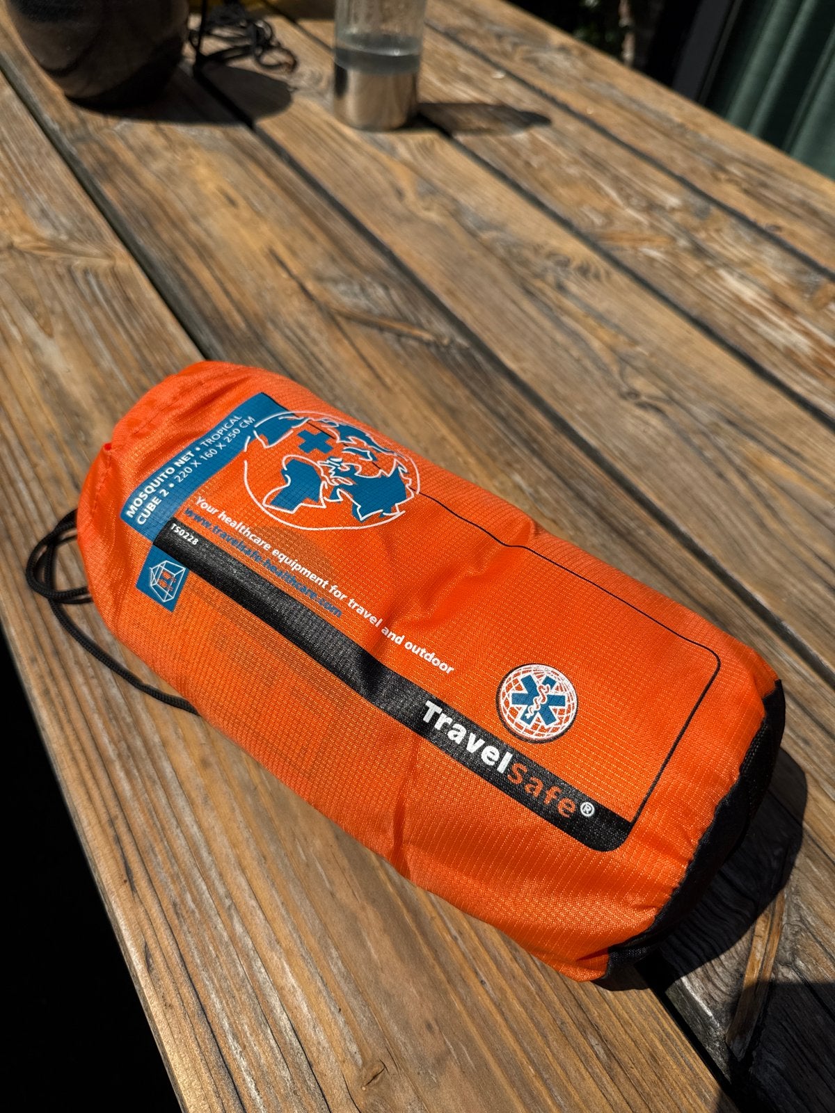 TravelSafe Klamboe Tropical Cube 2 (220x150x250 cm), Caravans en Kamperen, Ophalen of Verzenden, Zo goed als nieuw