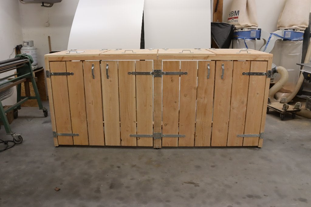 Container ombouw | Kliko ombouw Model F | kliko kast, Ophalen, Nieuw