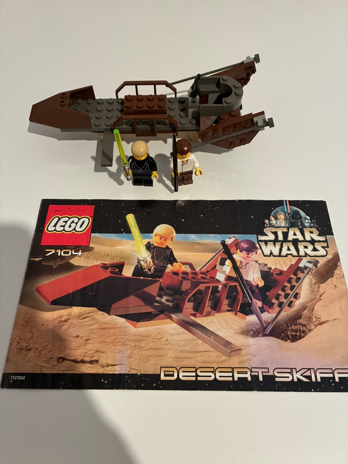 Lego Star Wars 7104 Desert Skiff, Star Wars, Lego, Ophalen of Verzenden, Zo goed als nieuw