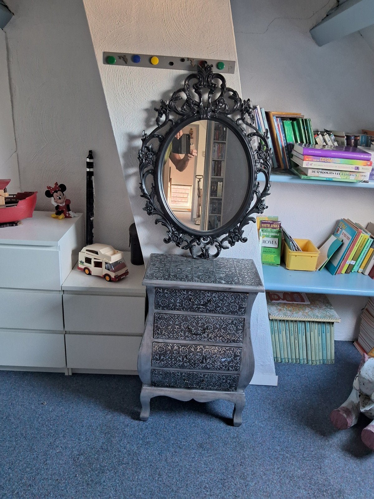 mooi zg buikkastje eventueel met spiegel, Minder dan 50 cm, Ophalen of Verzenden, Zo goed als nieuw, Minder dan 100 cm