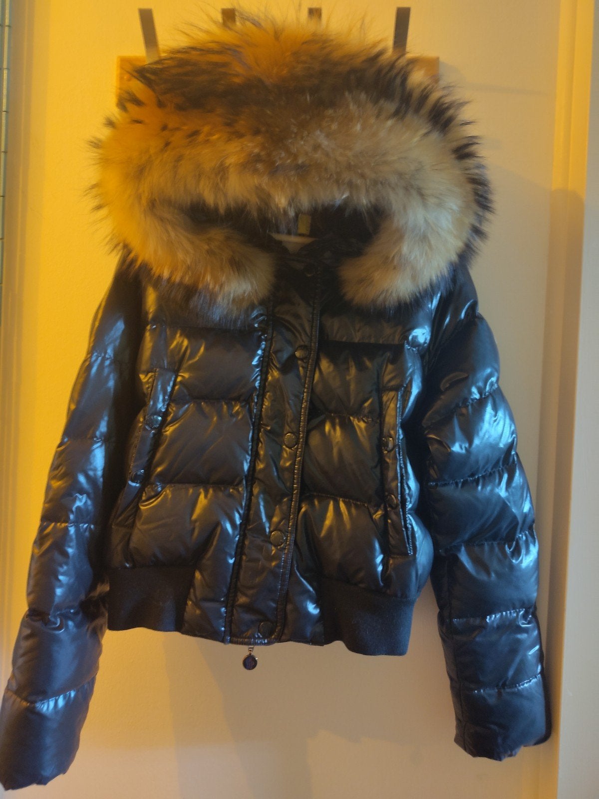 Originele Moncler Alpin Bomber maat 4, Verzenden, Zwart, Moncler, Maat 42/44 (L)