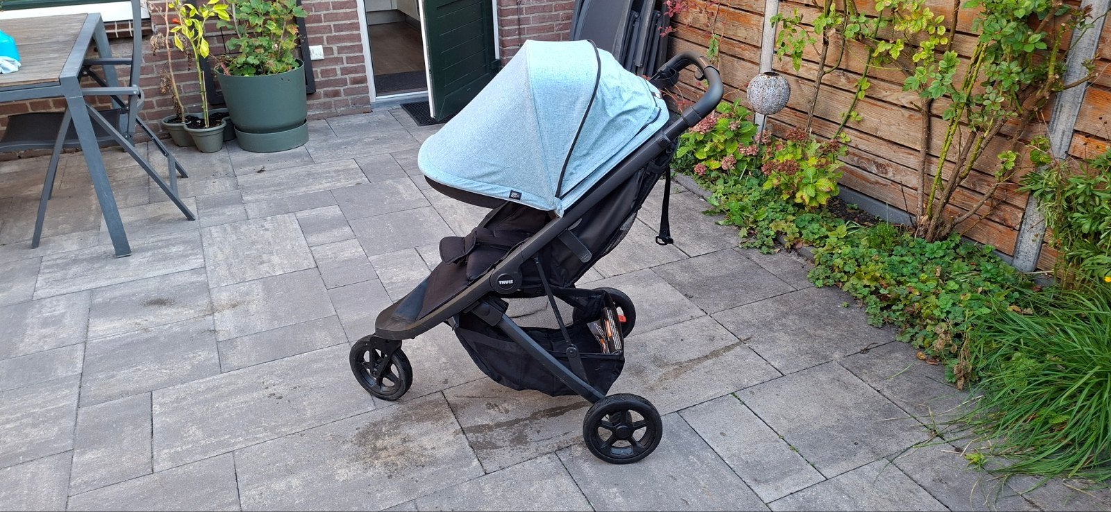 Thule Spring Buggy, Ophalen of Verzenden, Gebruikt, Overige merken, Verstelbare rugleuning