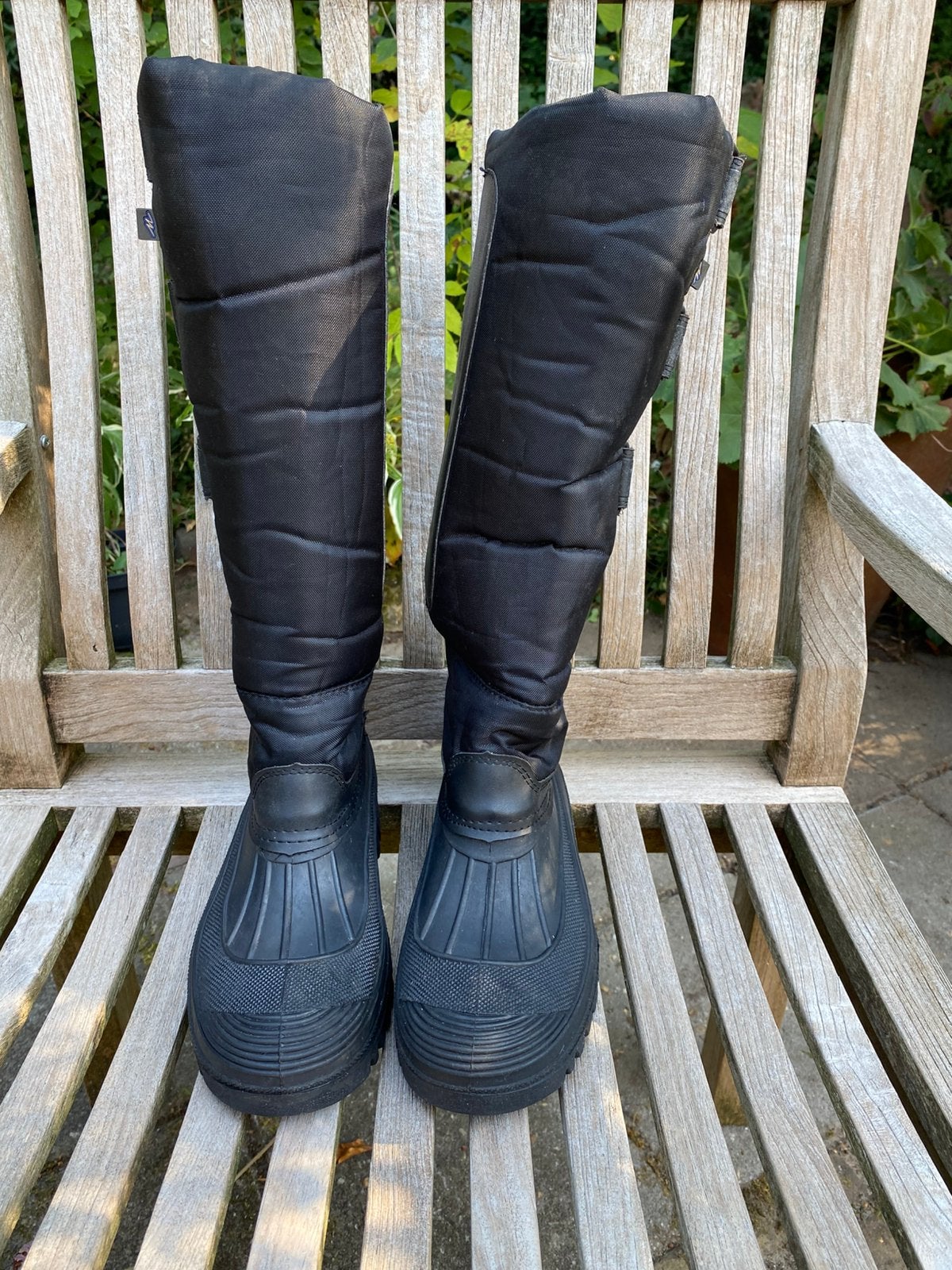 Mooie gevoerde zwarte Mondoni paardrijlaarzen maat 37/38, Dieren en Toebehoren, Paardrijkleding, Ophalen, Zo goed als nieuw, Dressuur