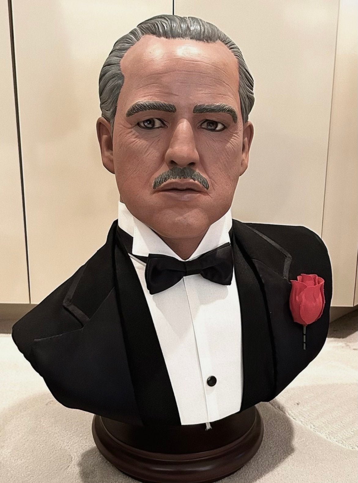 1:1  life size “The Godfather” beeld Sideshow Vito Corleone✅, Ophalen of Verzenden, Zo goed als nieuw, Beeldje, Replica of Model