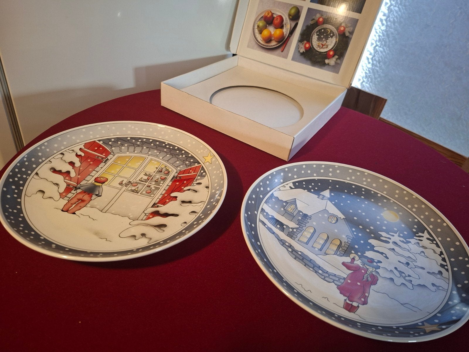 serveerborden kerst, Villeroy en Boch. wandbord. bieden., Ophalen of Verzenden, Porselein, Villeroy & Boch, Bord(en)