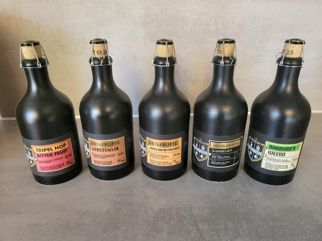 5x Hertog Jan Proeftuin, Verzamelen, Biermerken, Ophalen of Verzenden, Zo goed als nieuw, Flesje(s), Hertog Jan