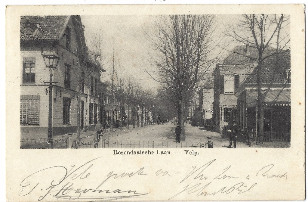 Velp, Rozendaalsche Laan, Verzenden, Voor 1920, Gelopen, Gelderland