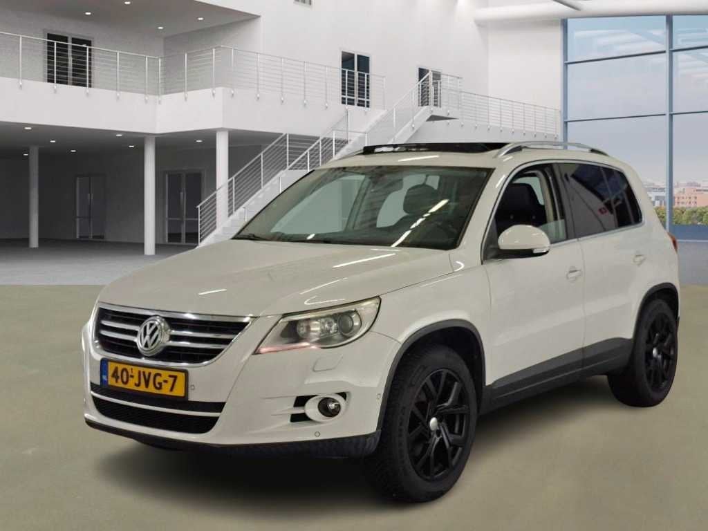 Volkswagen Tiguan 2.0 TSI Sport&St.4M * 40-JVG-7, Auto's, Volkswagen, Gebruikt, 4 cilinders, 1984 cc, Wit