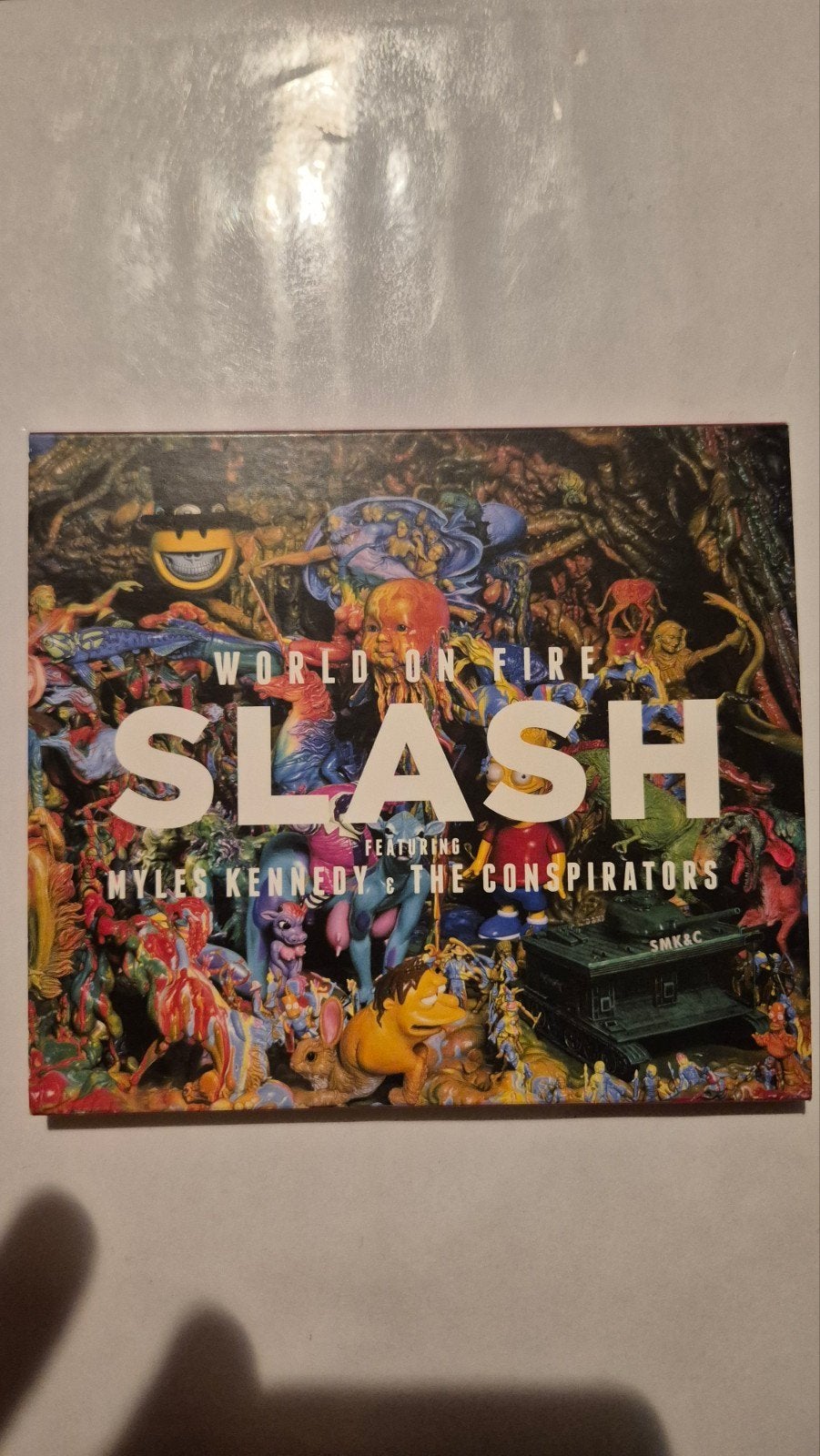 Slash - World on fire. Cd. 2014, Ophalen of Verzenden, Gebruikt