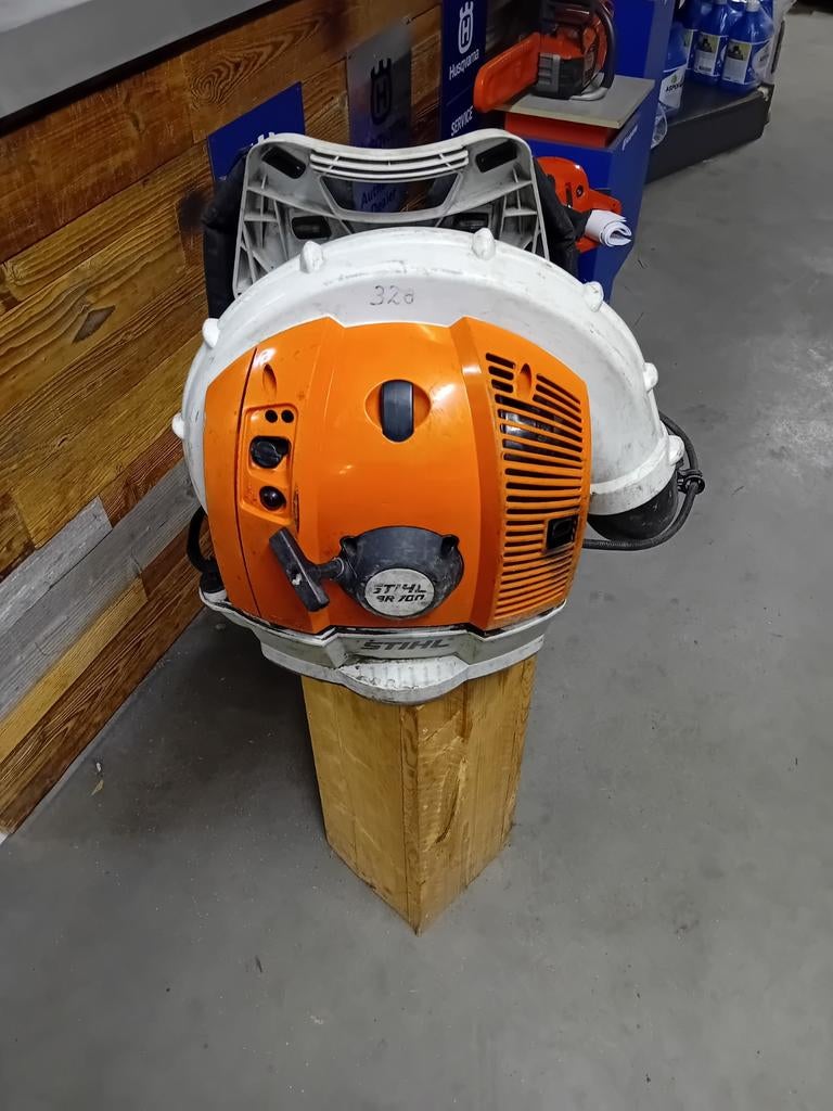 STIHL BR700 BLADBLAZER, Tuin en Terras, Bladblazers, Ophalen, Gebruikt, Ruggedragen, Stihl