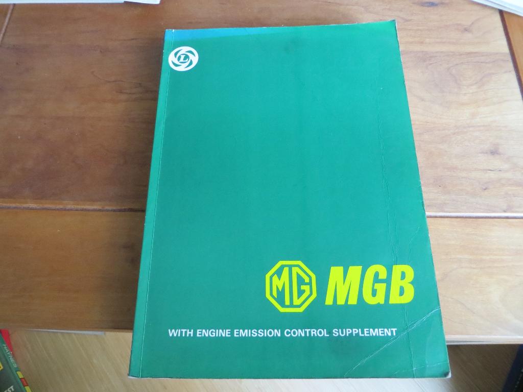 Origineel MG MGB werkplaatshandboek 1976, Auto diversen, Handleidingen en Instructieboekjes, Ophalen of Verzenden