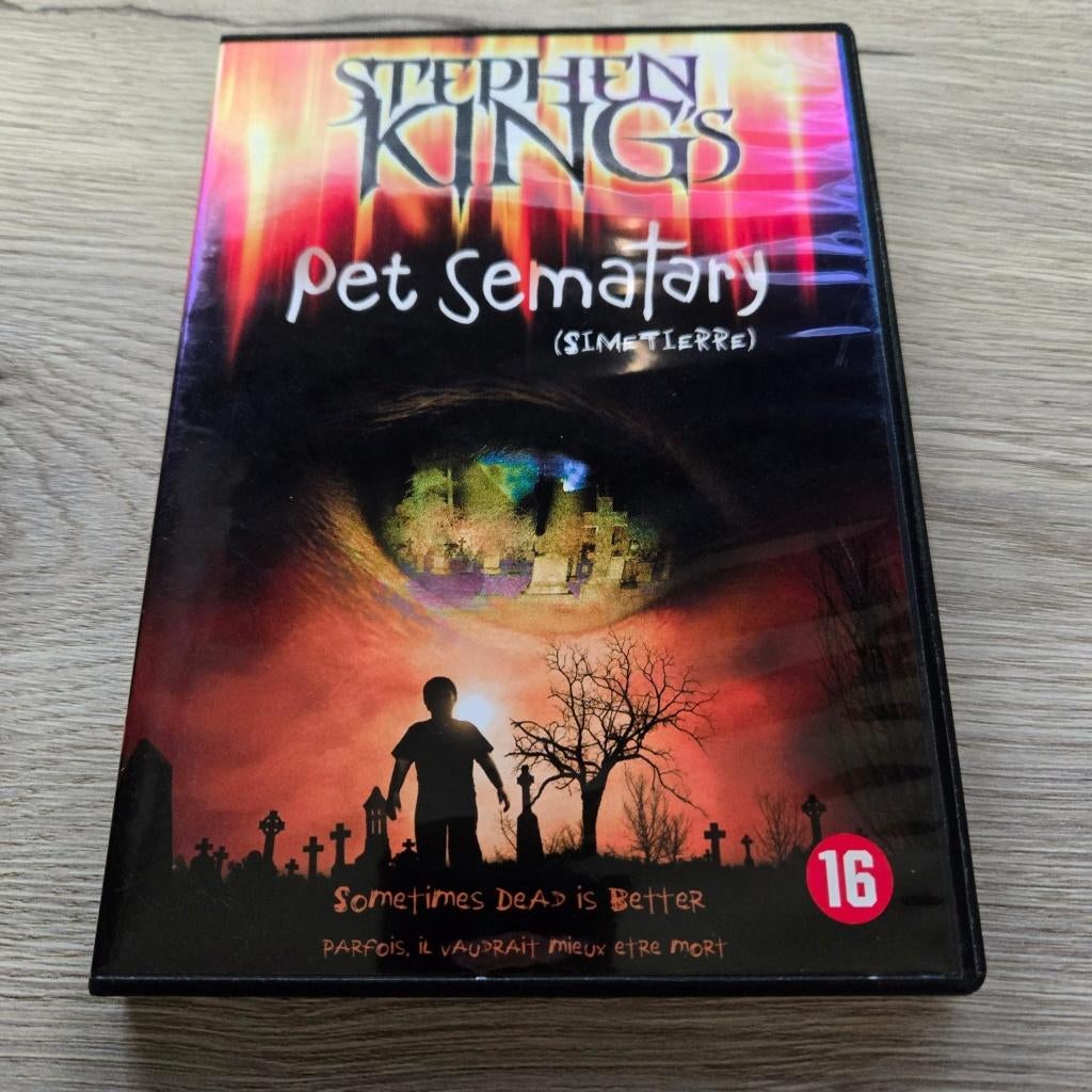 Pet Sematary (4 HALEN = 3 BETALEN), Alle leeftijden, Ophalen of Verzenden, Zo goed als nieuw