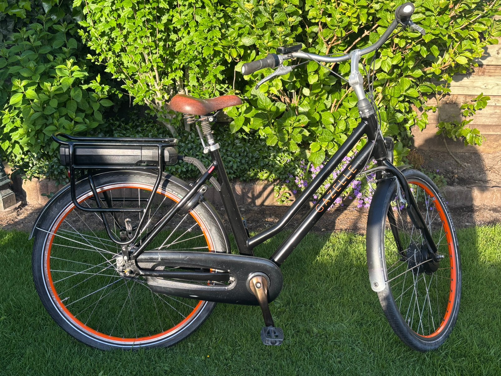 Gazelle Elektrische Fiets – Panasonic Voorwielmotor, 51 tot 55 cm, Ophalen, Zo goed als nieuw, Overige merken