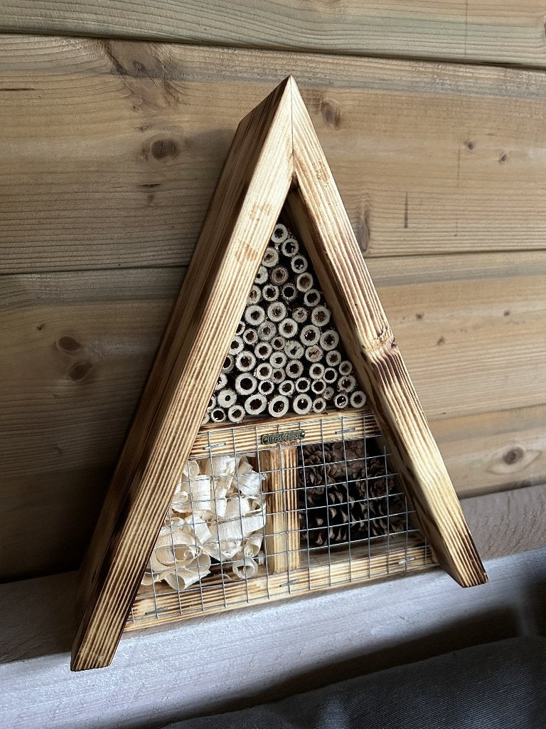 Insectenhotel triangel, Tuin en Terras, Ophalen of Verzenden, Nieuw
