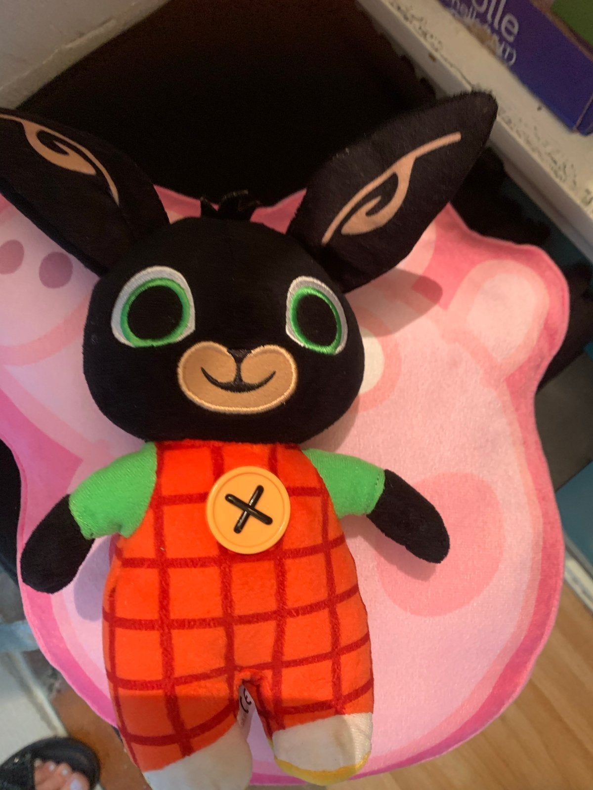 Mooie Bing knuffel, Overige merken, Overige karakters, Konijn, Zwart