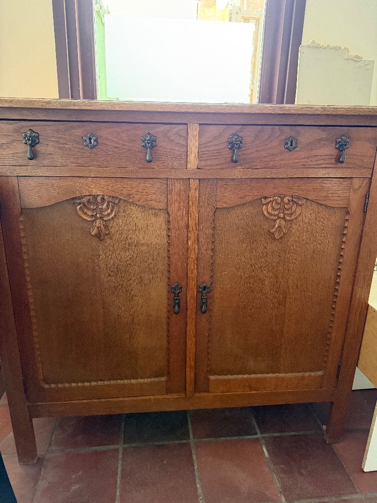 antieke kast, Ophalen