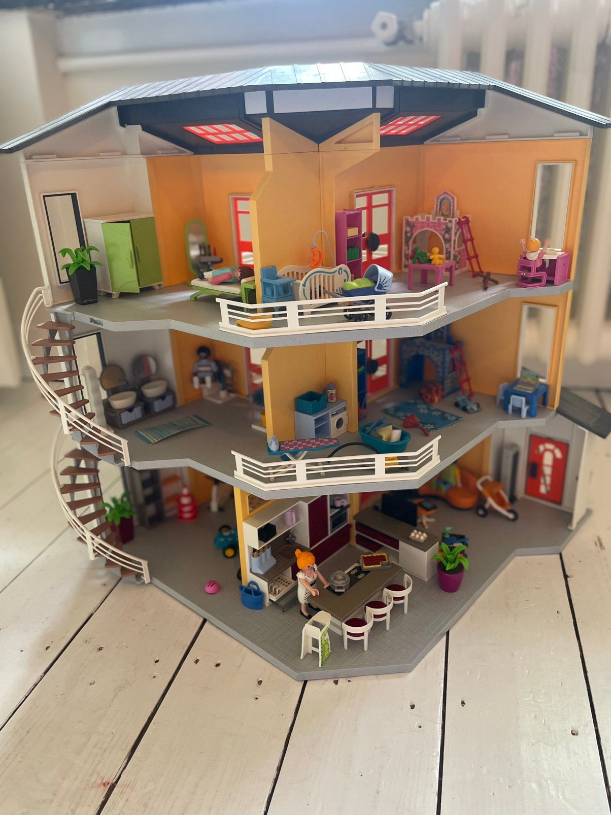 Groot playmobil huis, Kinderen en Baby's, Speelgoed | Playmobil, Ophalen, Zo goed als nieuw