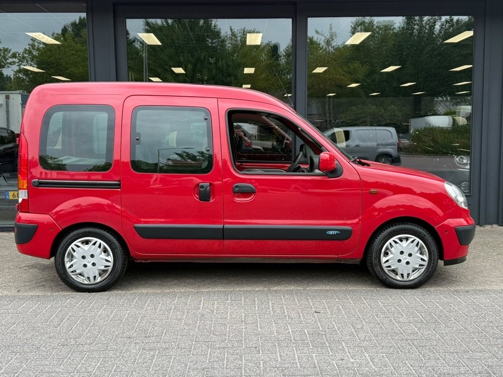 Renault Kangoo 1.6-16V Privilège “Airco” klapdeuren + E, 13 km/l, Stof, Gebruikt, 49 €/maand