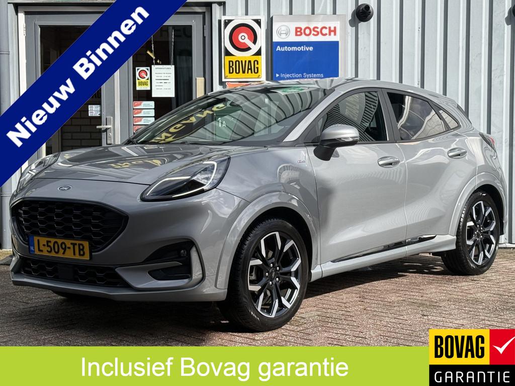Ford Puma. 1.0 EcoBoost Hybrid ST-Line X | TREKHAAK | B&O AU, Voorwielaandrijving, Leder en Stof, 23 km/l, Bedrijf