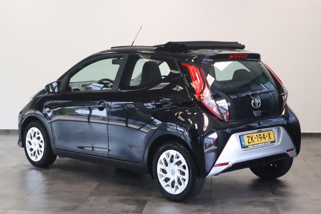 Toyota Aygo 1.0 VVT-i x-play limited Cabrio Carplay, Auto's, Toyota, Voorwielaandrijving, Stof, Gebruikt, Euro 6