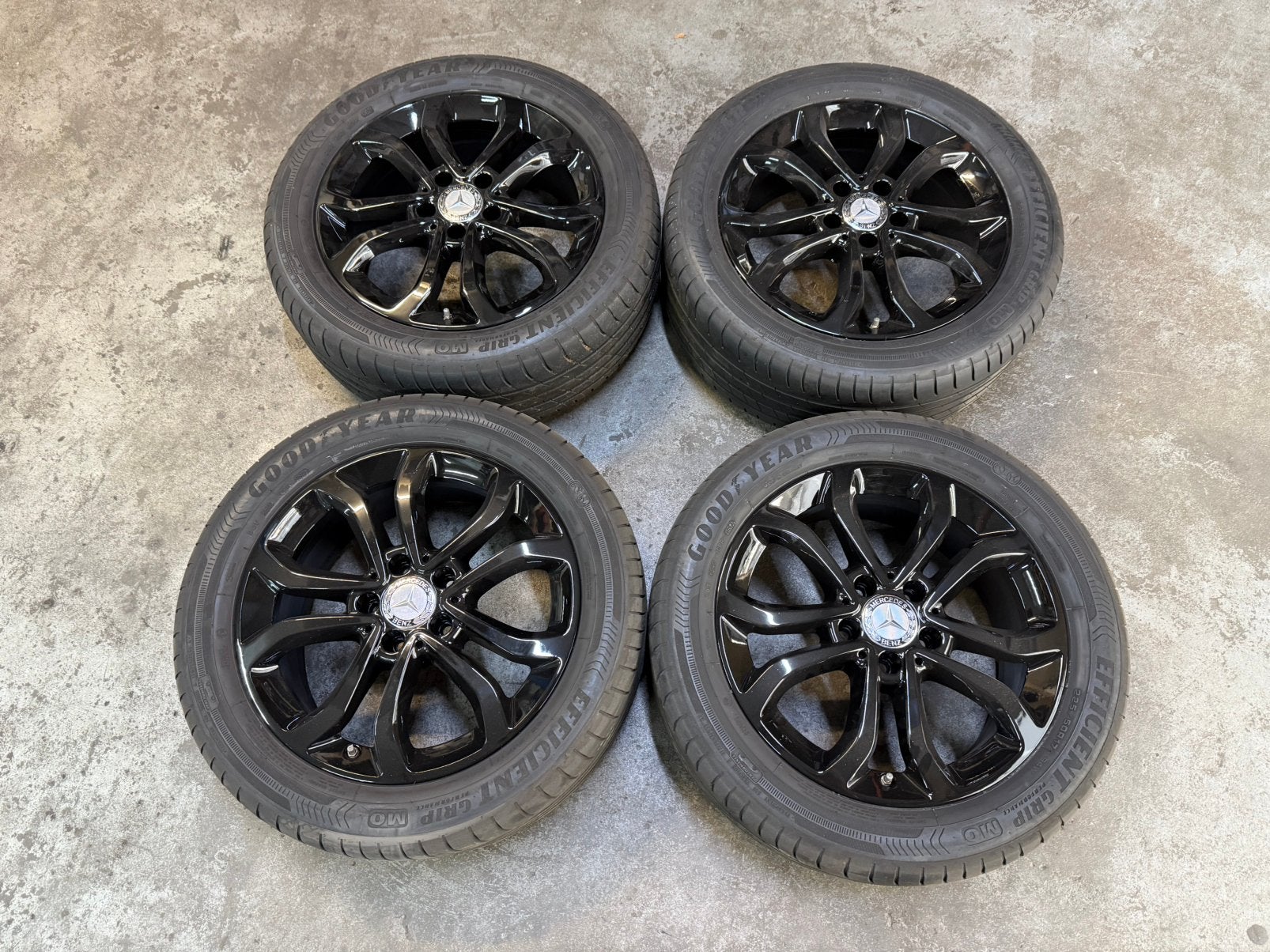 ✅ 17 inch Mercedes AMG C klasse velgen 5x112 W205 Vito, Gebruikt, Banden en Velgen, 17 inch, Ophalen of Verzenden