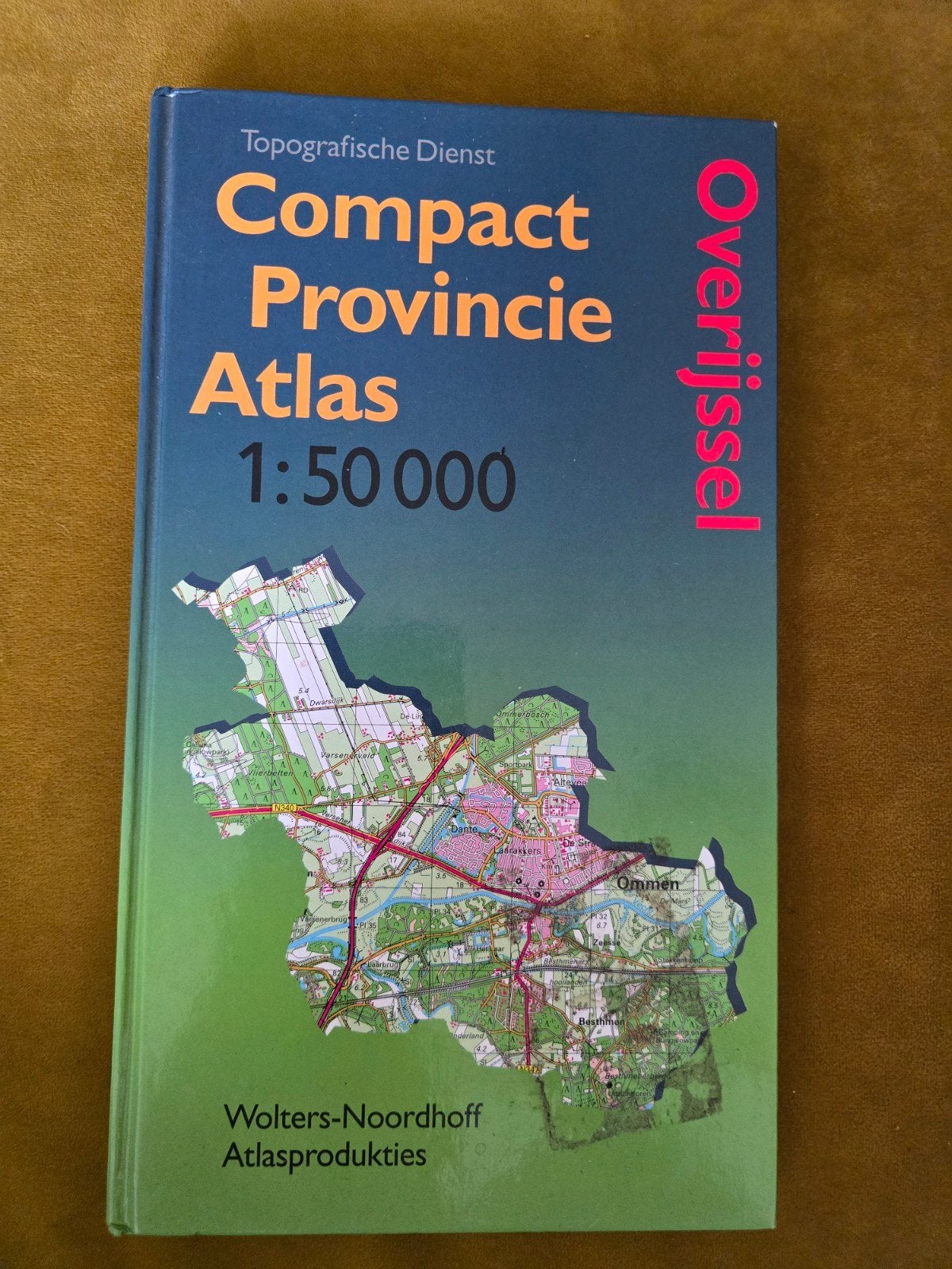 Compact Provincie Atlas Overijssel, Boeken, Ophalen of Verzenden, 1800 tot 2000, Nederland