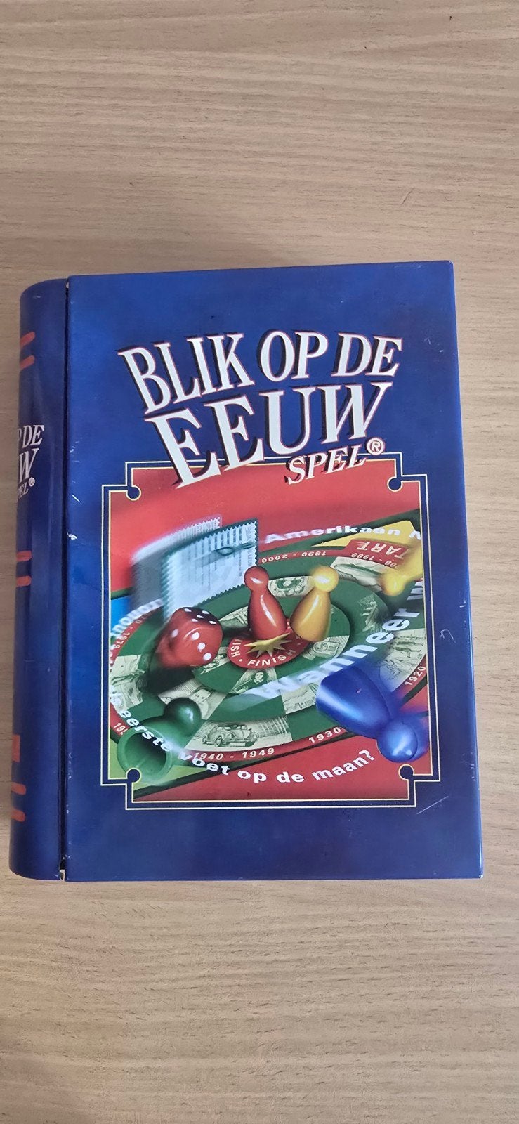 Blik op de Eeuw Spel - Historisch Bordspel, Drie of vier spelers, Ophalen of Verzenden, Zo goed als nieuw, Identity Games International B.V.