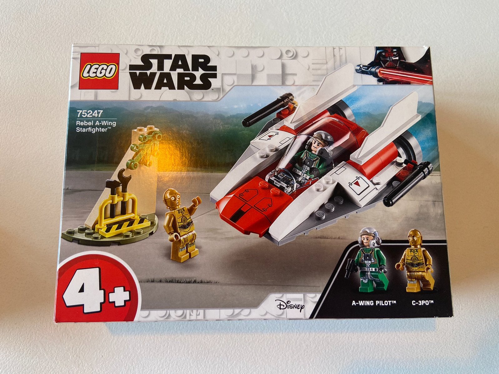 Lego Star Wars 4+ set 75247 Rebel A-wing Starfighter, Kinderen en Baby's, Speelgoed | Duplo en Lego, Zo goed als nieuw, Lego, Complete set