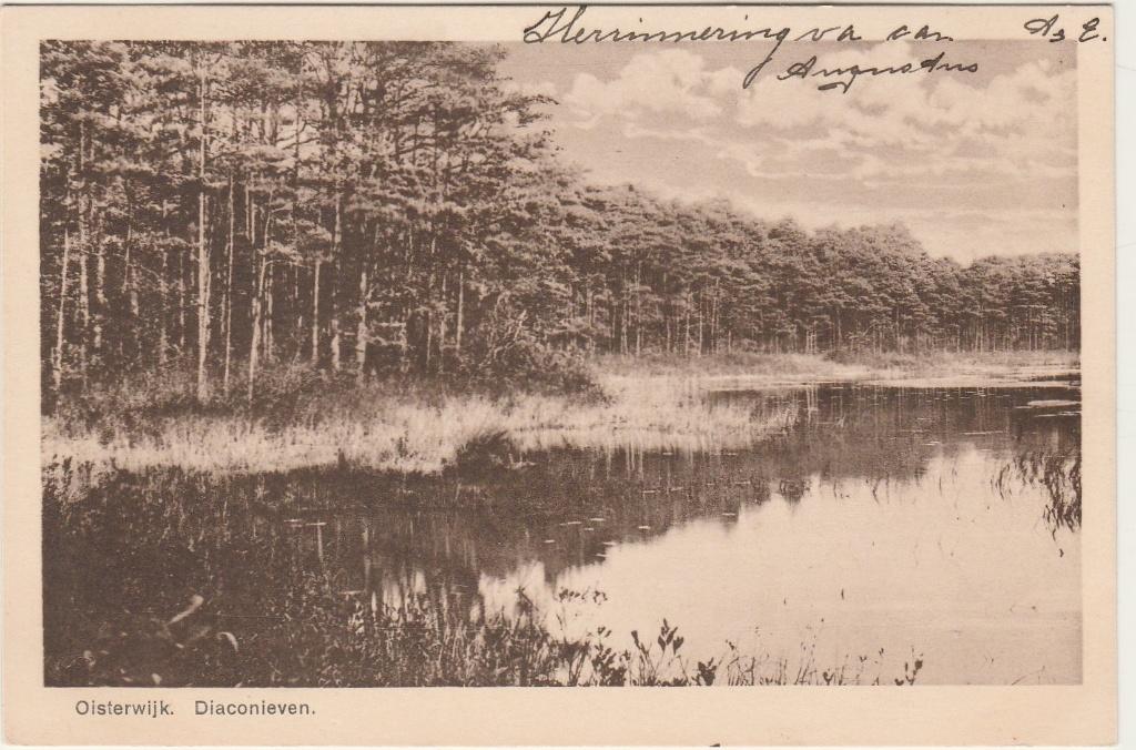 OISTERWIJK Diaconieven, Verzenden, 1920 tot 1940, Gelopen, Noord-Brabant