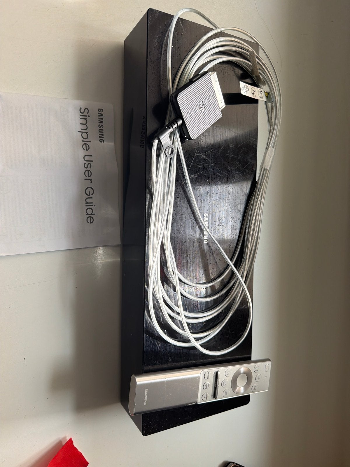 Samsung One Connect Box met afstandsbediening en kabels, Ophalen of Verzenden, Gebruikt