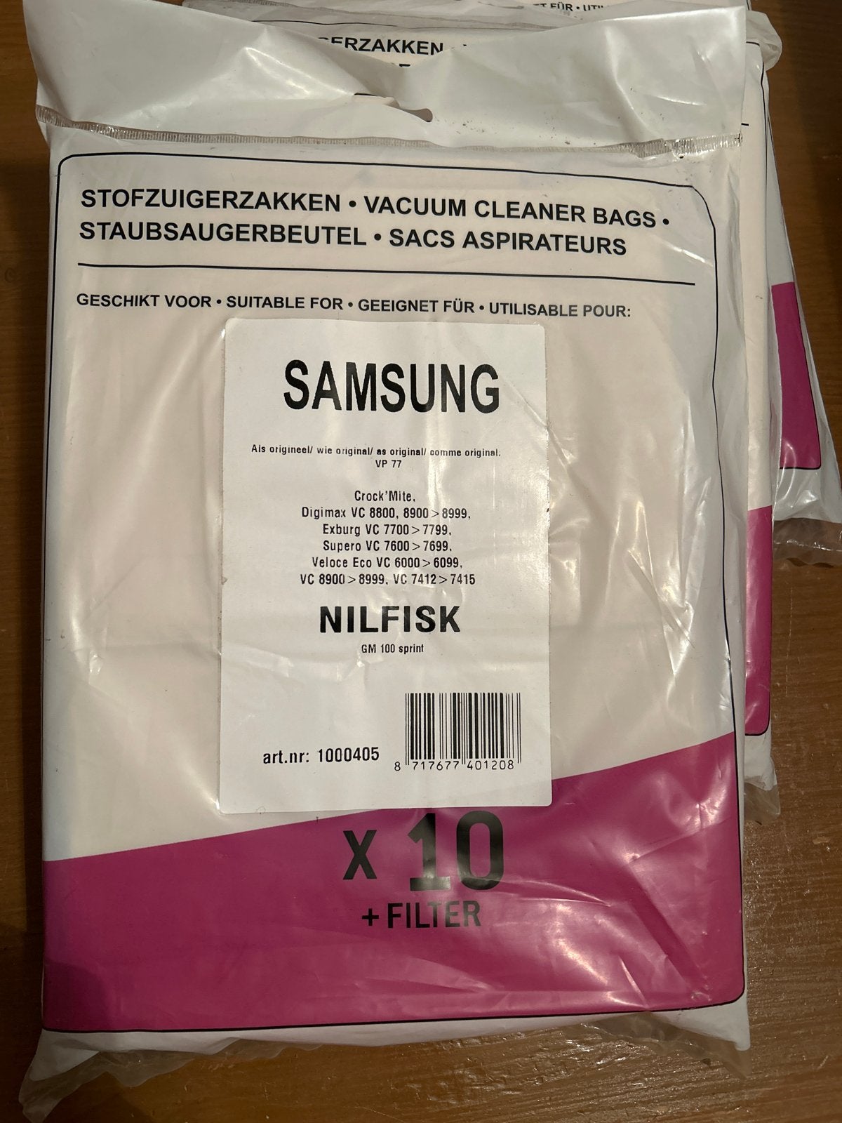 30 stofzuigerzakken + 3 filters voor Samsung en Nilfisk, Witgoed en Apparatuur, Stofzuigers, Inclusief accessoires, Nieuw, Sledestofzuiger