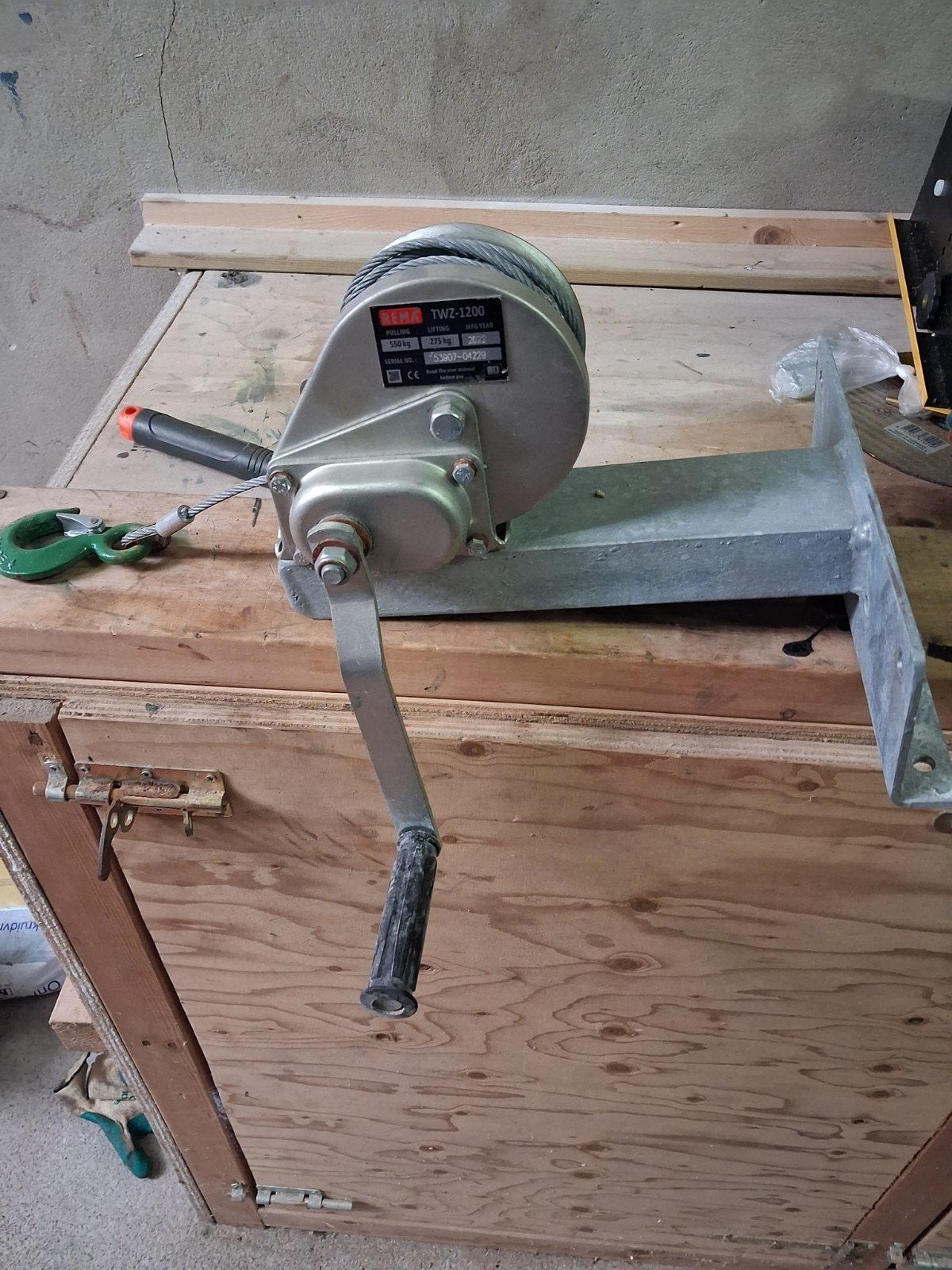 Handlier, Ophalen, 1200 watt of meer, 70 mm of meer