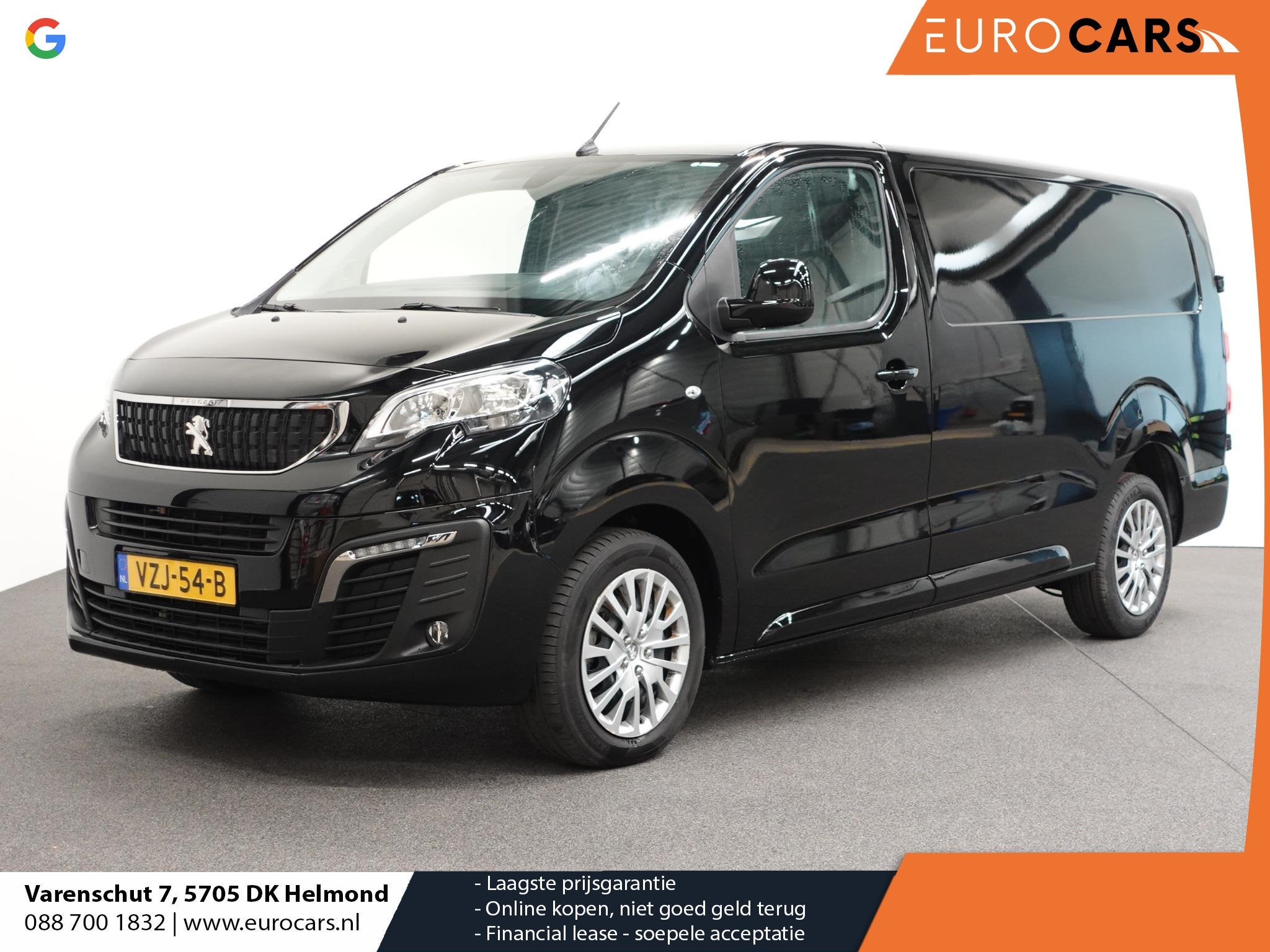 Peugeot Expert 2.0 BlueHDI 145PK L3 Automaat Navigatie Airco, Stof, Gebruikt, 4 cilinders, 2500 kg