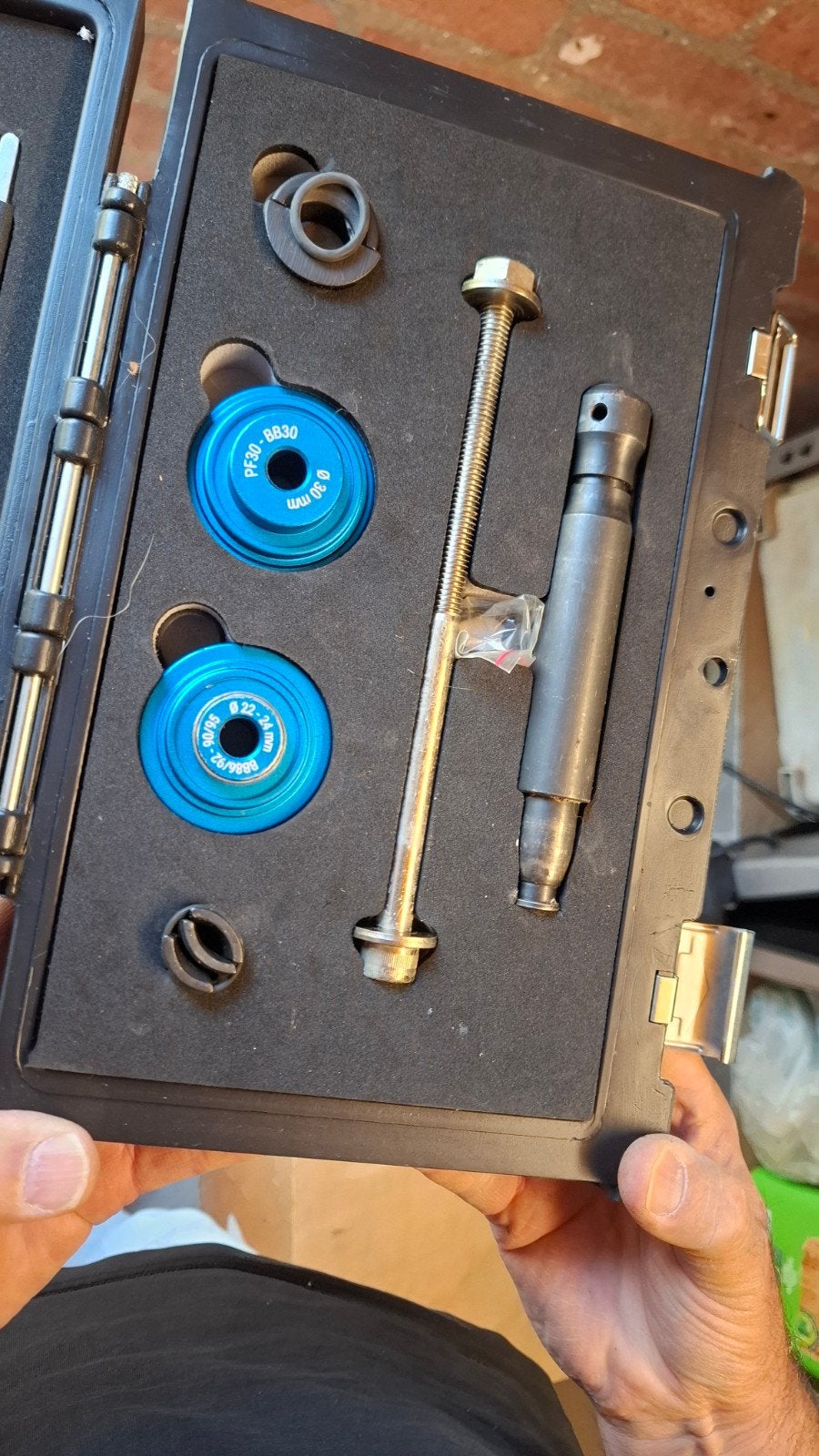 Compleet trapas montagegereedschap set, Ophalen, Gebruikt, Crankstelgereedschap
