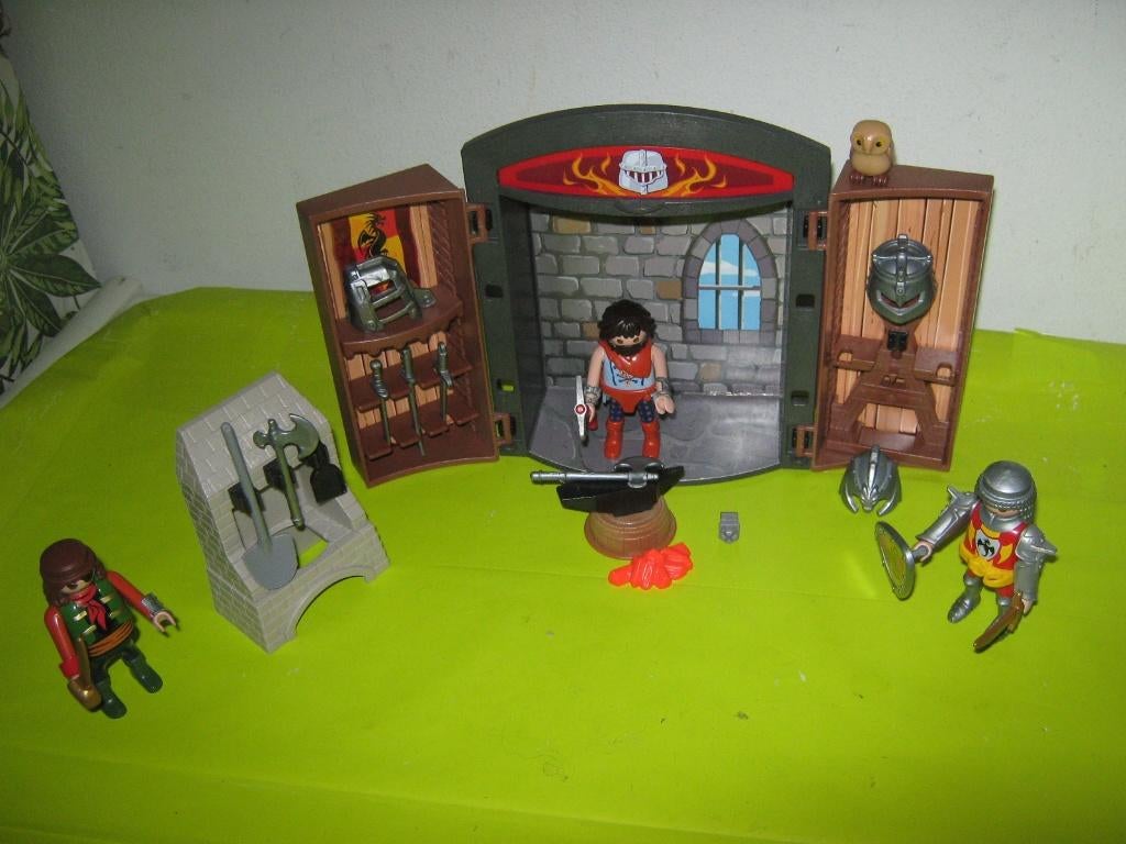 PLAYMOBIL 5637 SET BIEDEN! OPBRENGST VOEDSELBANK!, Ophalen, Gebruikt, Complete set