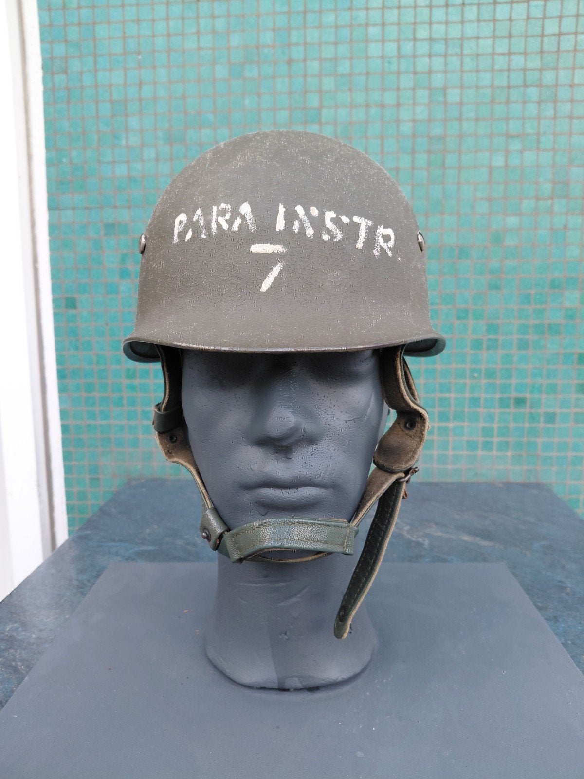 Belgische Parahelm M71., Verzamelen, Militaria | Algemeen, Ophalen, Landmacht, Duitsland, Helm of Baret