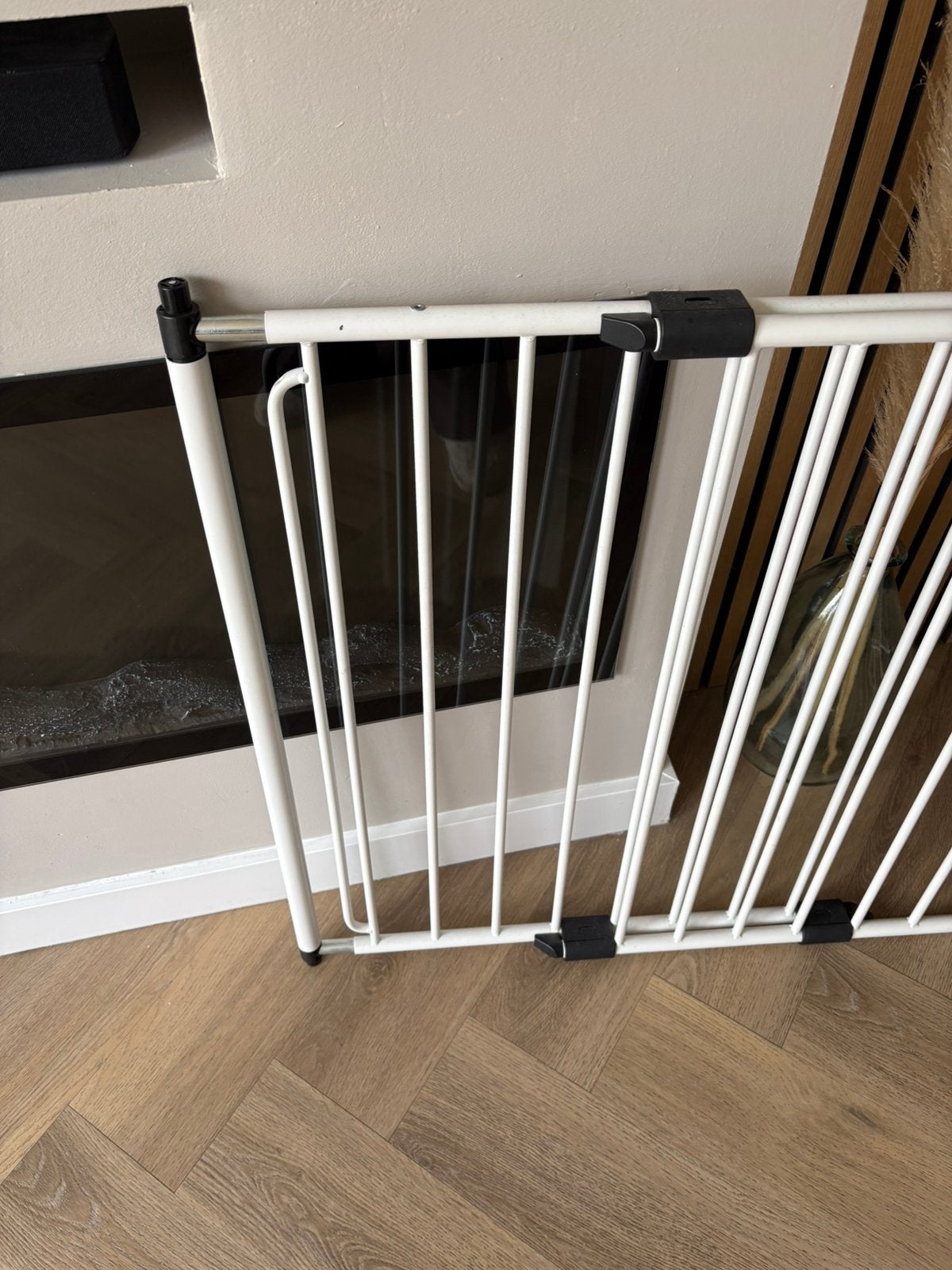Traphekje, Kinderen en Baby's, Traphekjes, Ophalen, Zo goed als nieuw, Aluminium, Schroefhekje